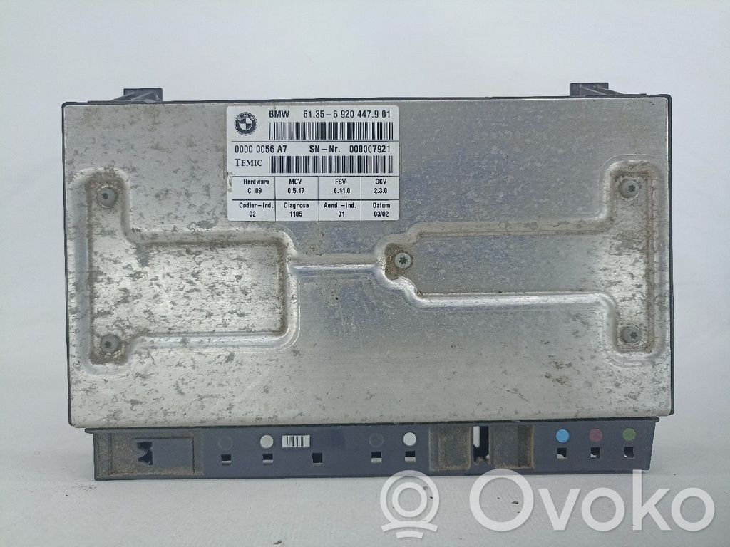 Sėdynės valdymo blokas   FRENTE,61356920447,DIREITO