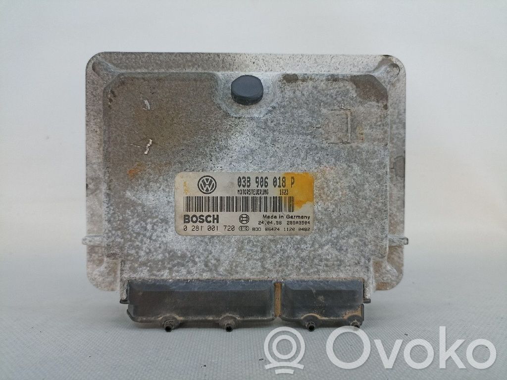 Unidad de control/módulo del motor   038906018P,0281001720