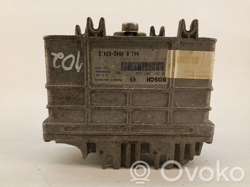 Unitate/modul de control motor   0261203544,441040460246