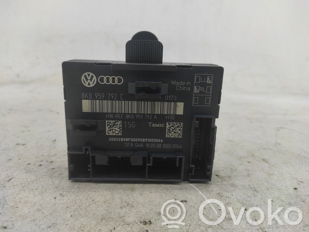 Engine control unit/module   8K0959792,ESQUERDA,FRENTE