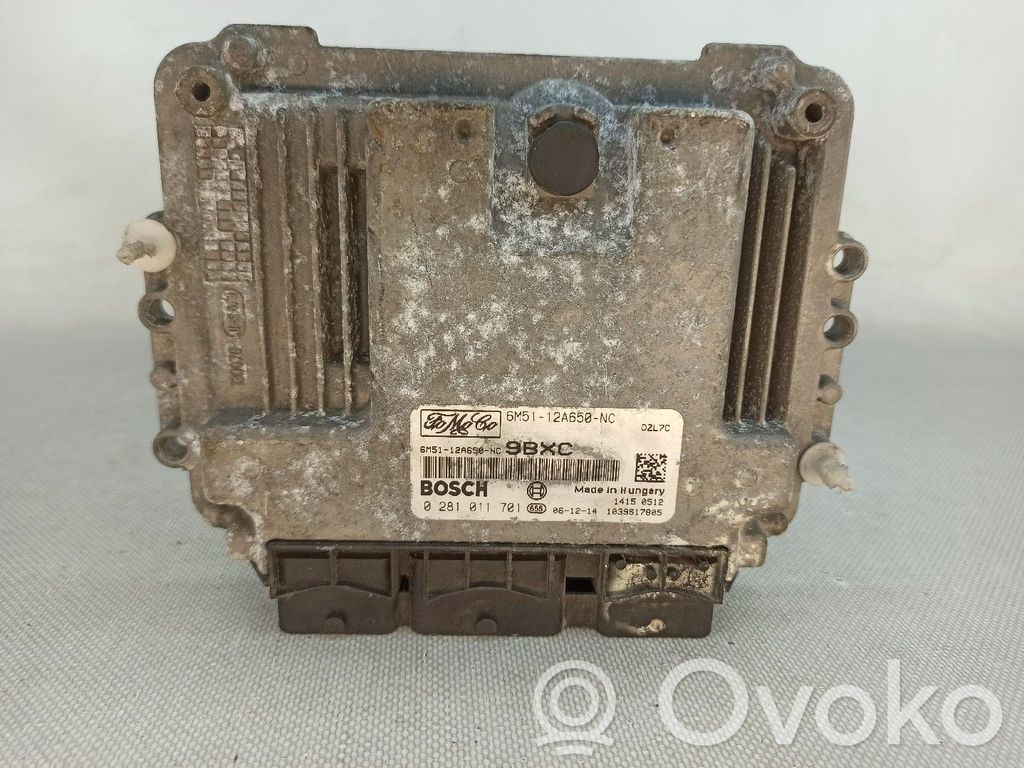 Moottorin ohjainlaite/moduuli   6M5112A650NC,0281011701