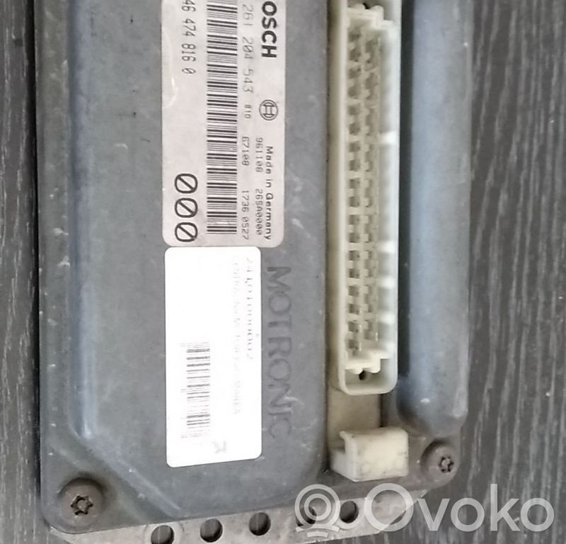 Moottorin ohjainlaite/moduuli   BOSCH,0261204543