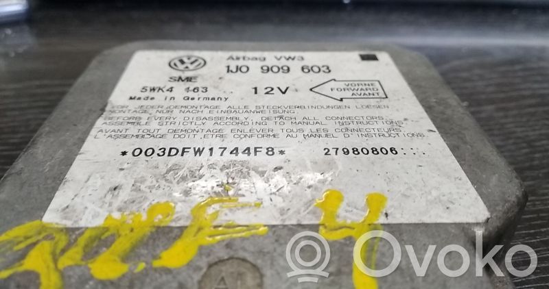 Unidad de control/módulo del Airbag   1J0909603,27980806,5WK4163
