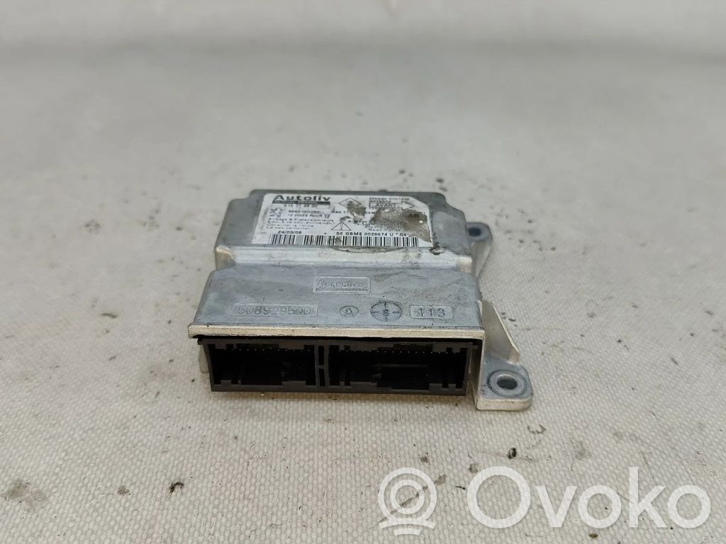 Centralina/modulo airbag   9665100080,608762100A,610714900