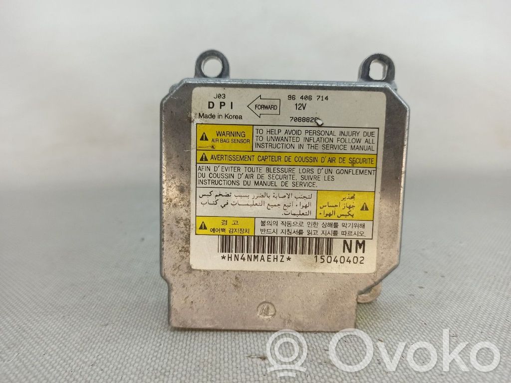 Daewoo Lacetti Centralina/modulo airbag 