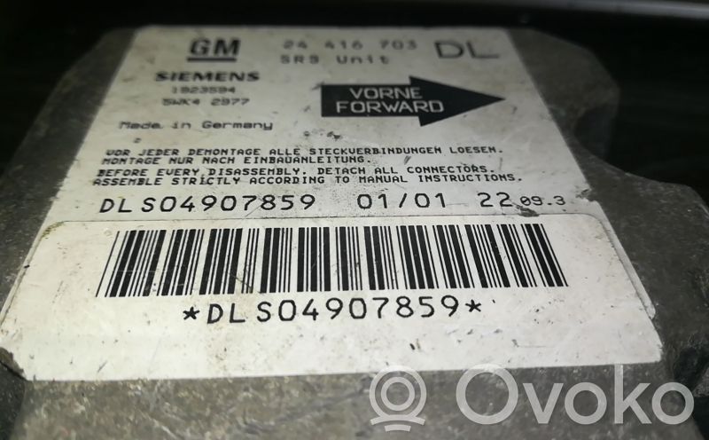 Module de contrôle airbag   5WK42977