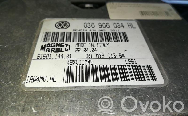 Volkswagen Polo III 6N 6N2 6NF Engine control unit/module 