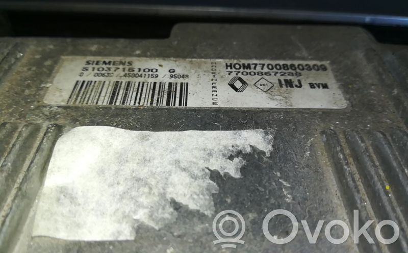 Renault Laguna I Engine control unit/module 