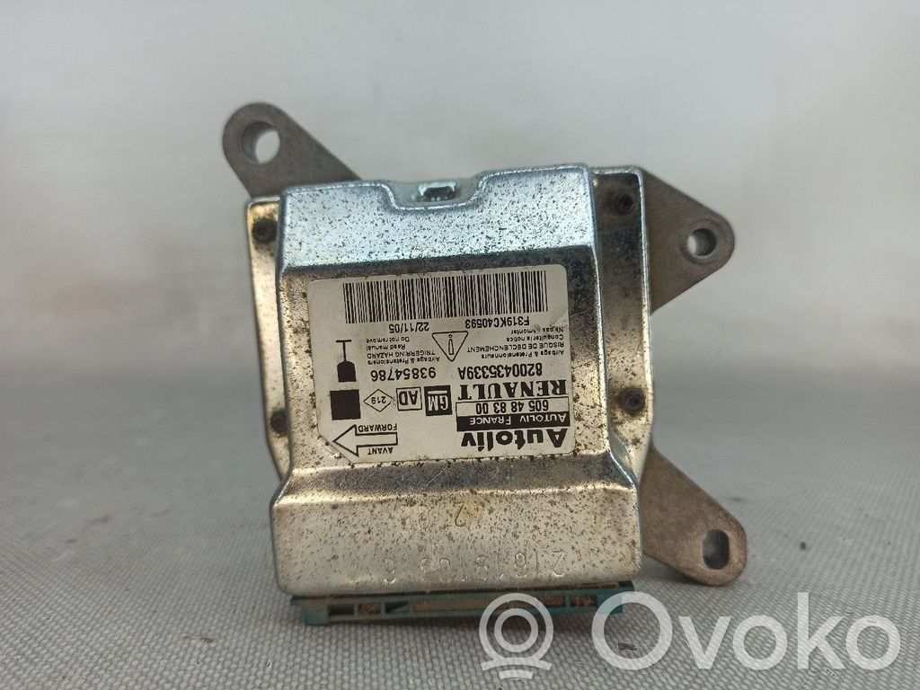 Module de contrôle airbag   8200435339A,605488300