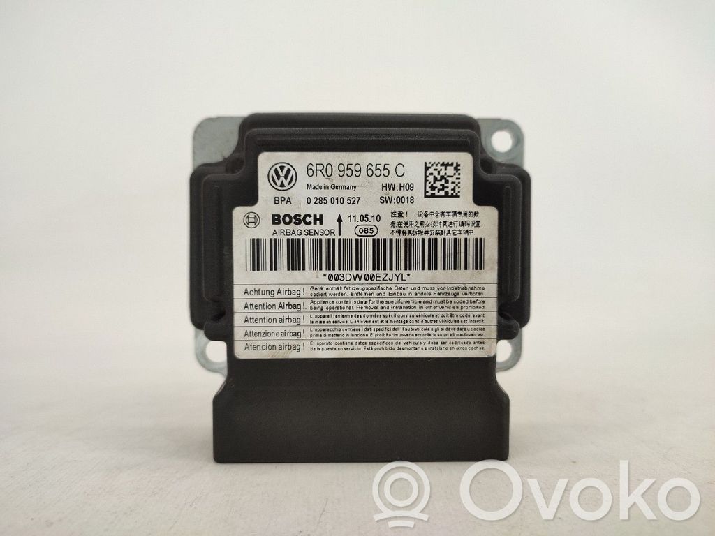 Skoda Fabia Mk2 (5J) Unitate/modul de comandă airbaguri 