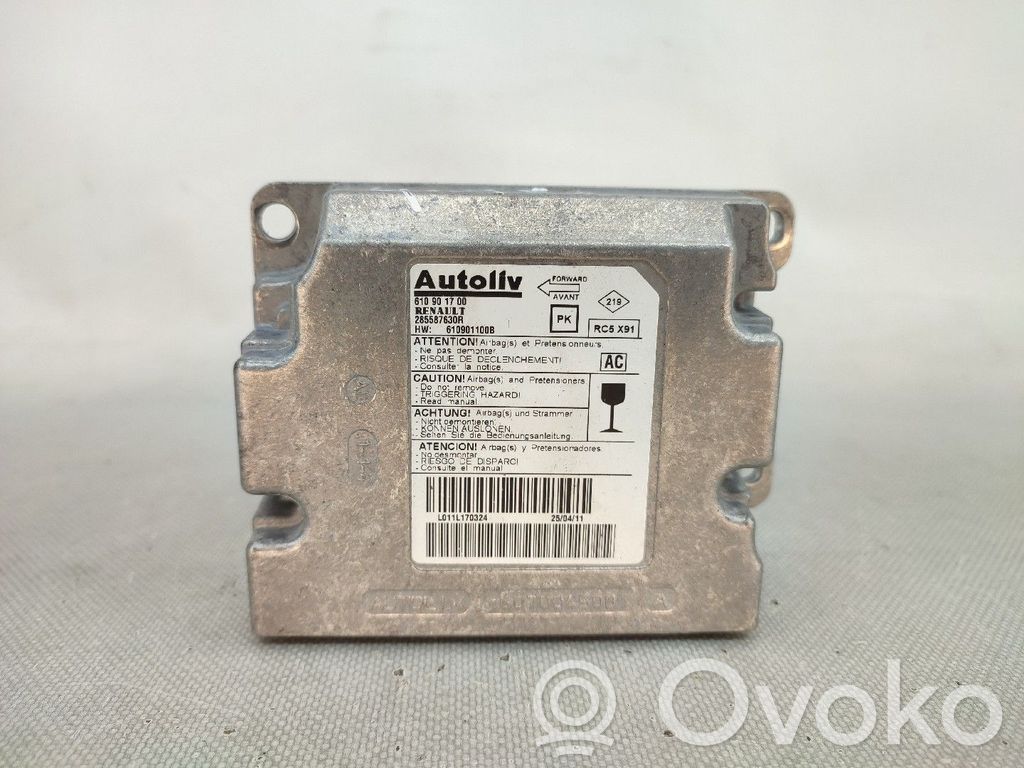 Renault Laguna III Unidad de control/módulo del Airbag