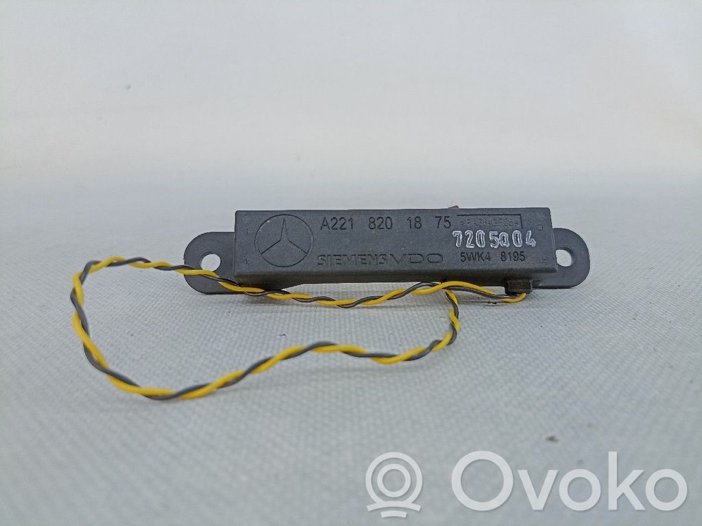 Engine control unit/module   A2218201875,2PINOS,5WK48195