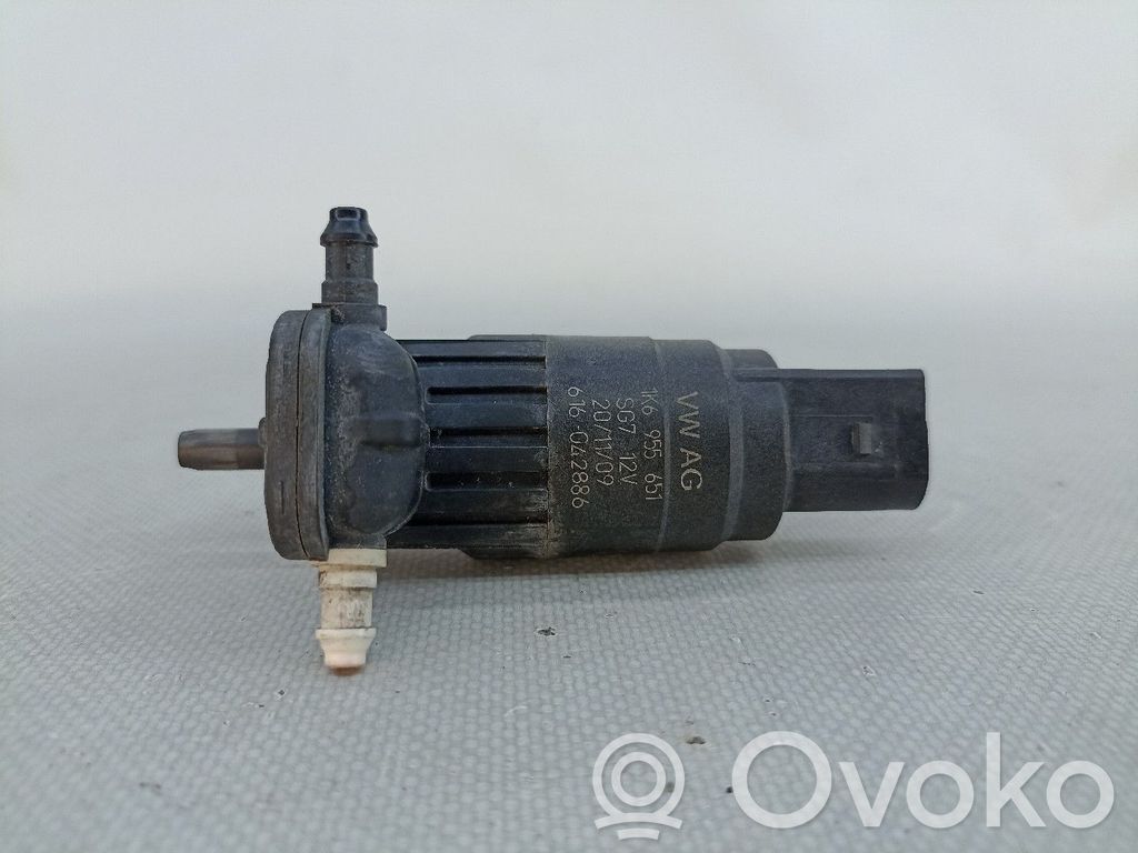 Pompa lavavetri parabrezza/vetro frontale   1K6955651,2PINOS