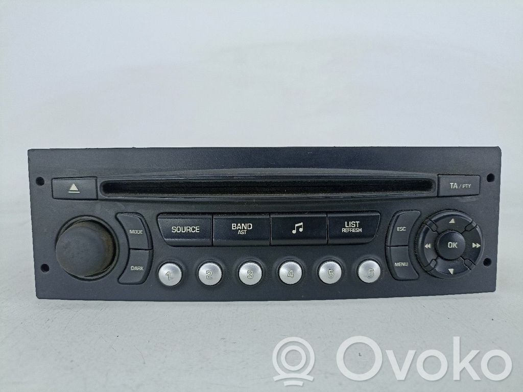 Peugeot 207 Panel / Radioodtwarzacz CD/DVD/GPS 