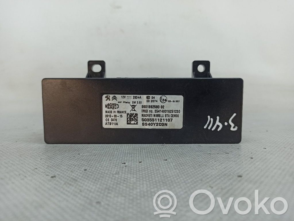 Bluetoothin ohjainlaite/moduuli   9801862580,18PINOS,503551121107