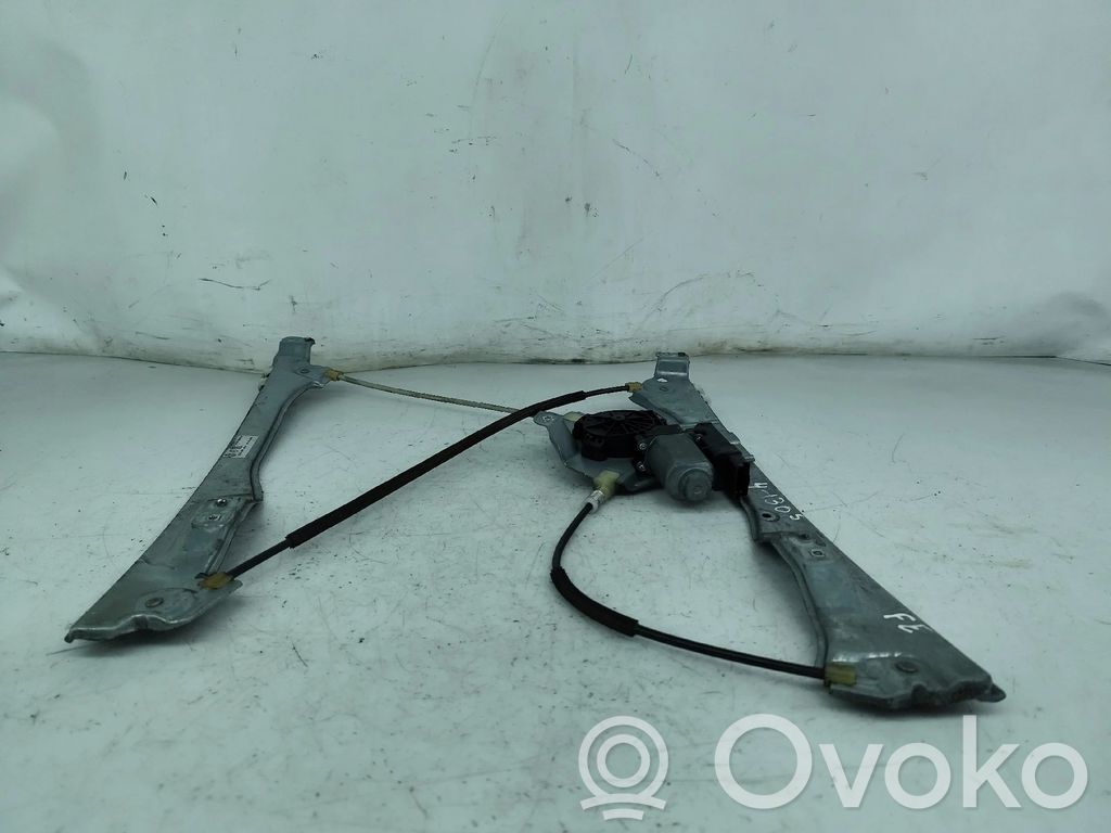 Renault Clio III Meccanismo di sollevamento del finestrino anteriore senza motorino