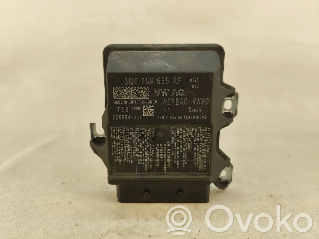 Volkswagen PASSAT B8 Centralina/modulo airbag 