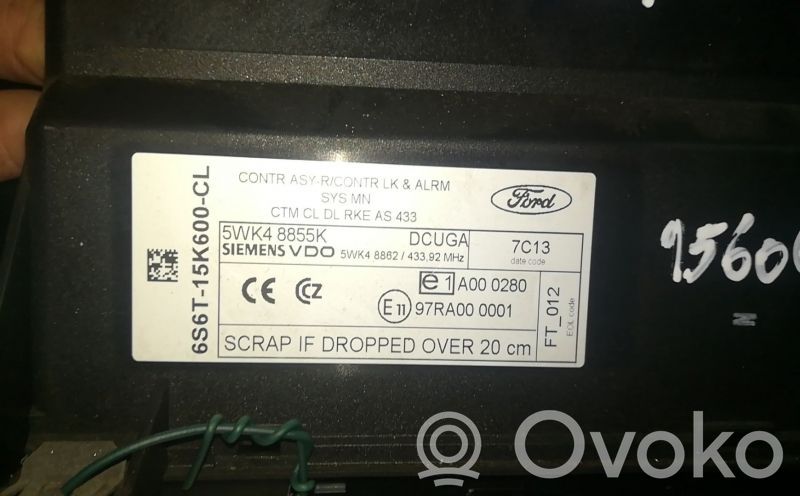 Ford Fiesta Module confort 