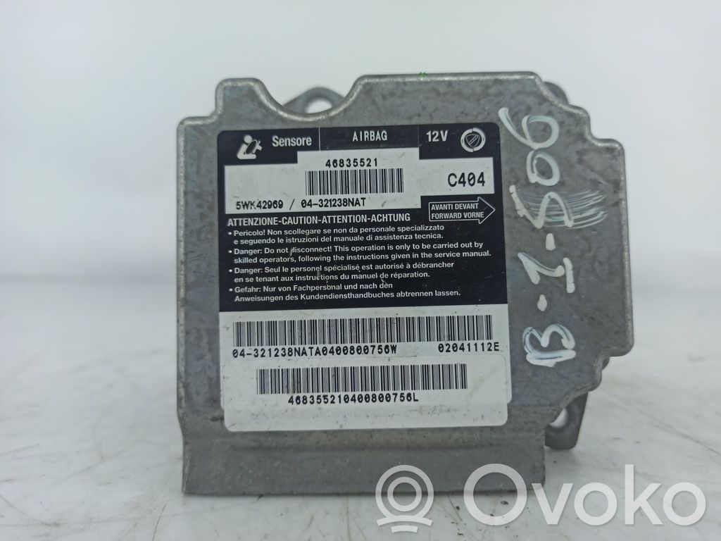 Airbag control unit/module   46835521