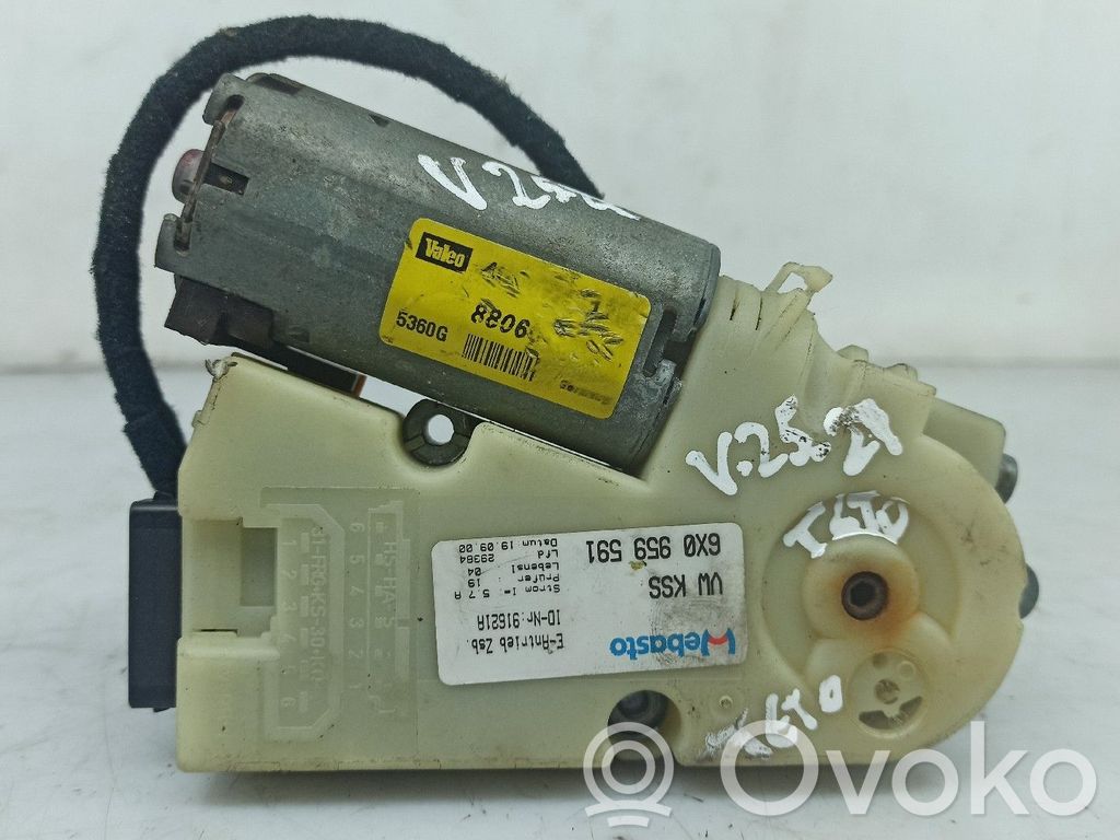 Skoda Octavia Mk2 (1Z) Motor de techo plegable 