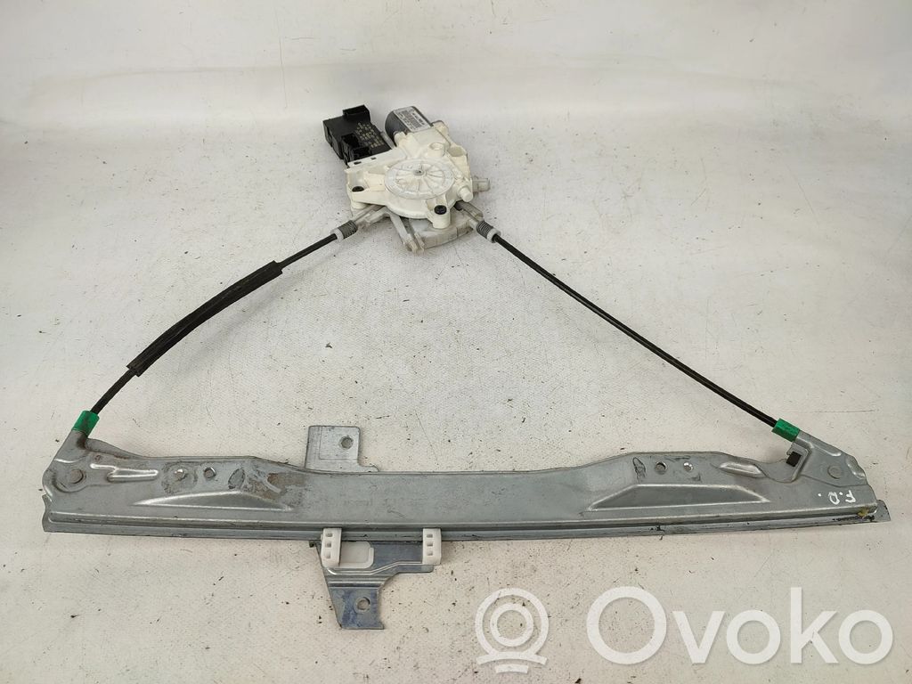 Peugeot 407 Mechanizm podnoszenia szyby przedniej bez silnika 