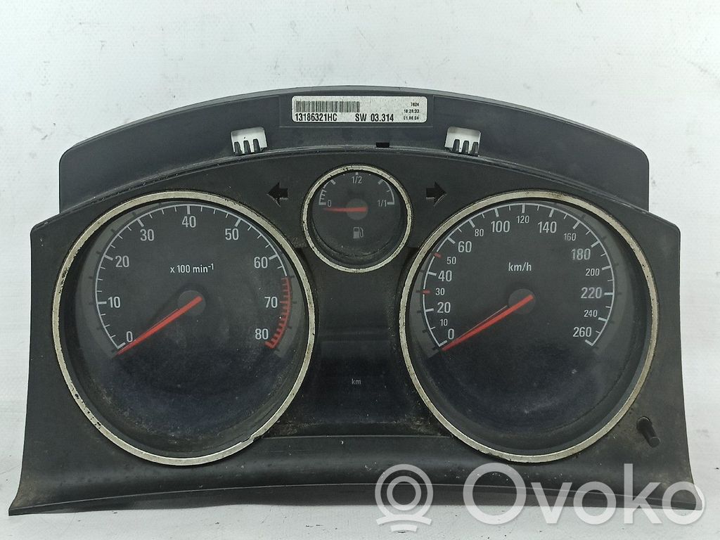 Speedometer (instrument cluster)   13186321HC