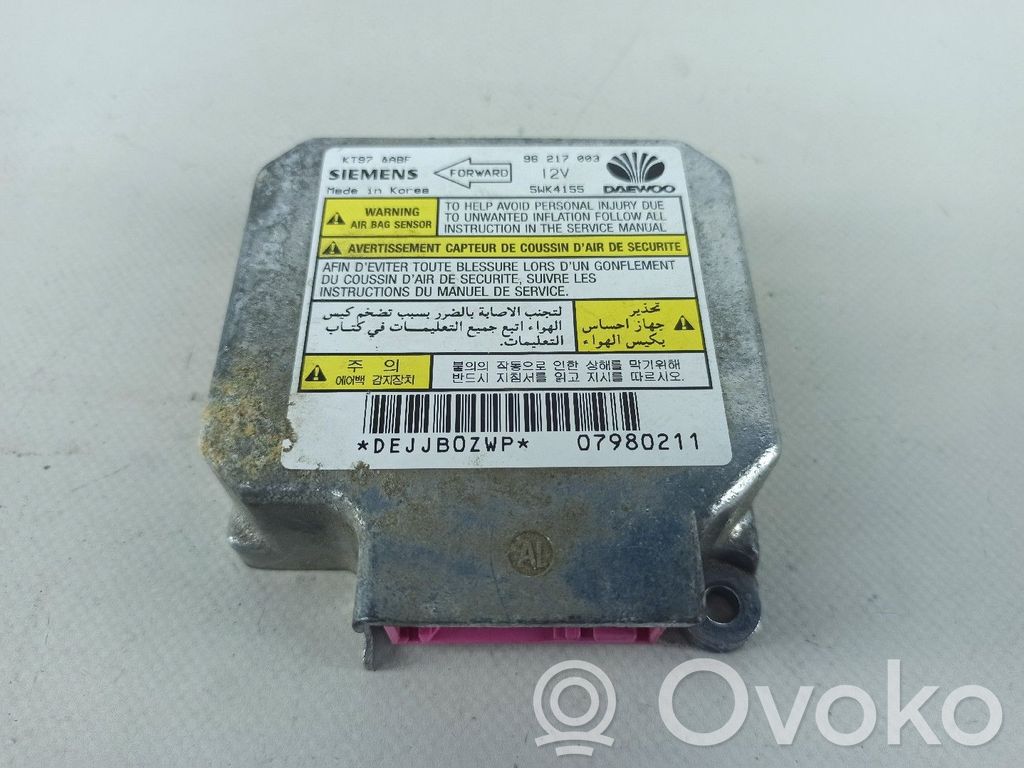 Daewoo Lanos Airbag control unit/module 