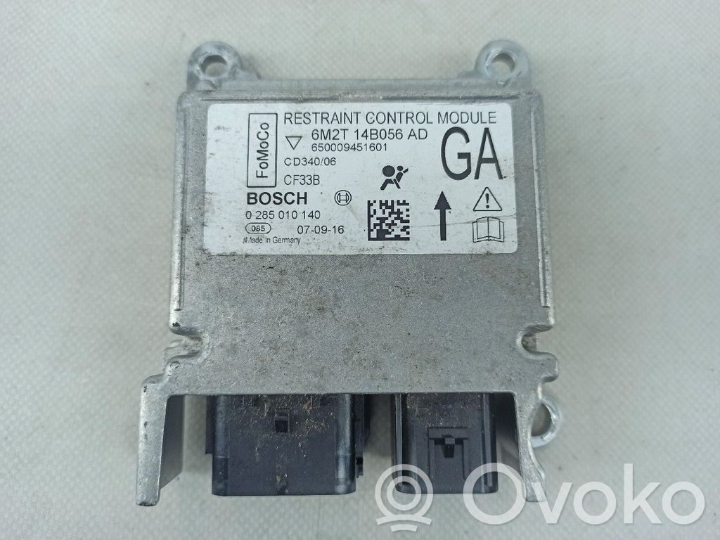Unidad de control/módulo del Airbag   6M2T14B056AD,0285010140