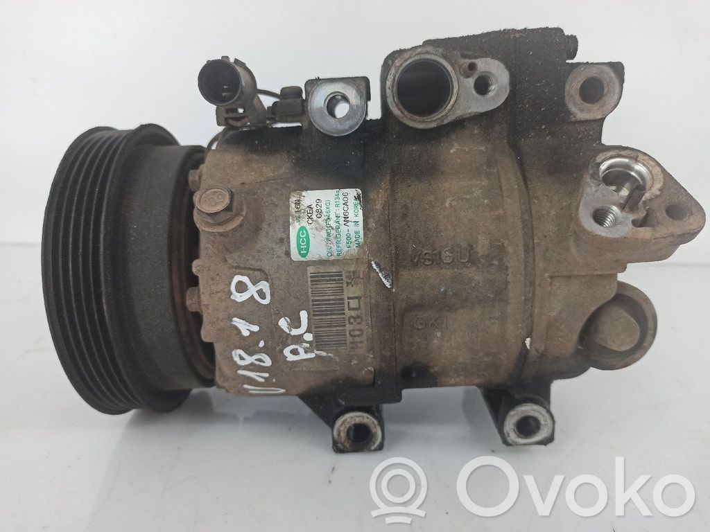 Ilmastointilaitteen kompressorin pumppu (A/C)   F500AN6CA06