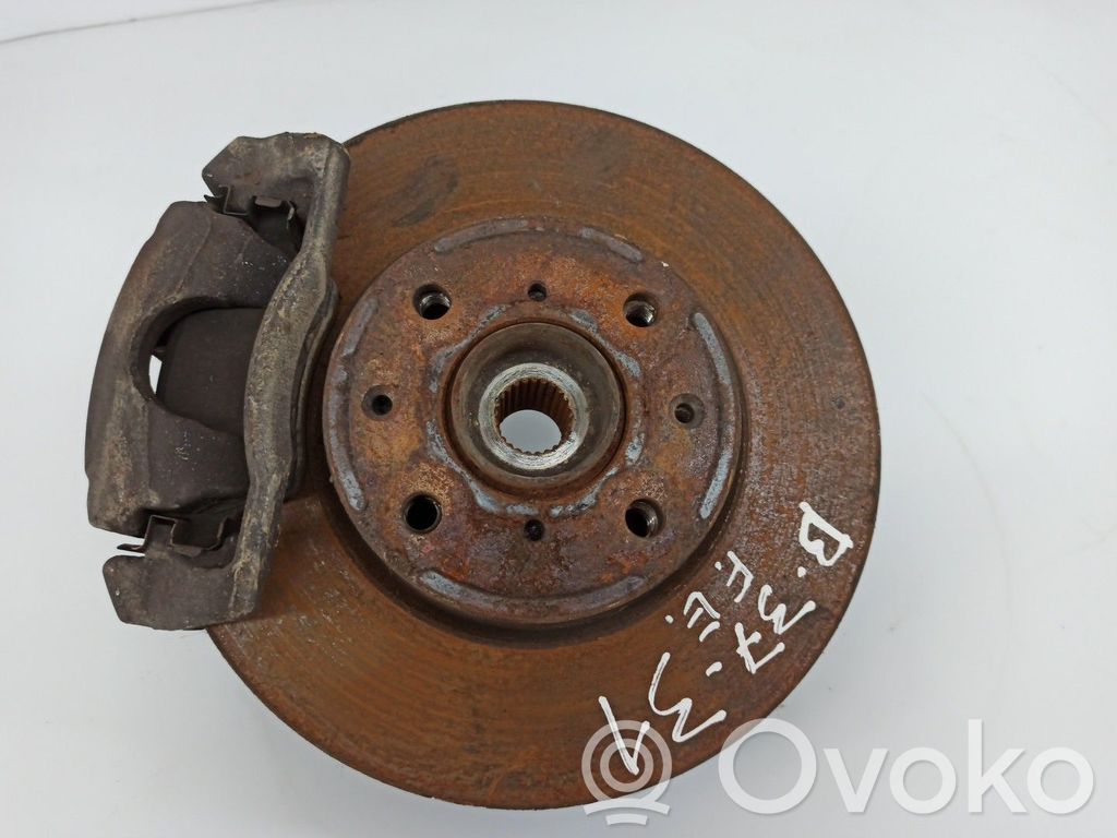 Front wheel hub spindle knuckle
