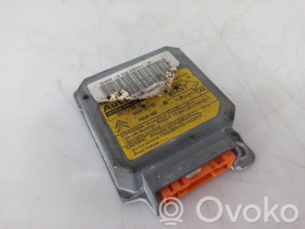 Citroen Xsara Picasso Sterownik / Moduł Airbag