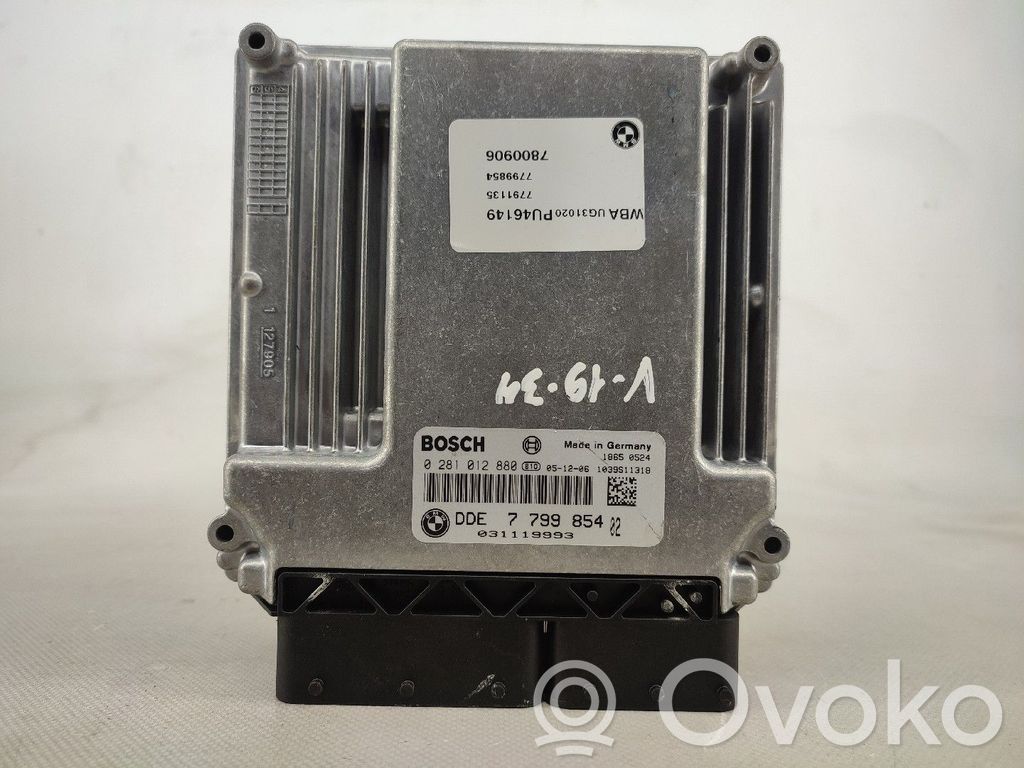 Sterownik / Moduł ECU   0281012880,7799854