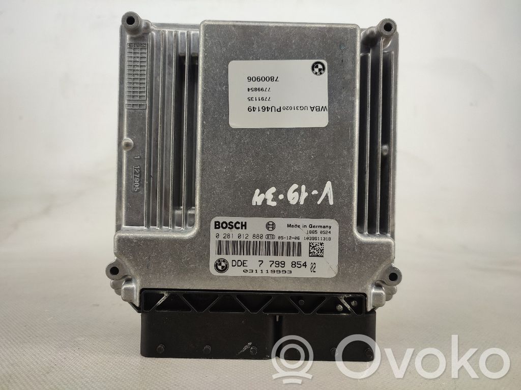 BMW 1 E81 E87 Sterownik / Moduł ECU 