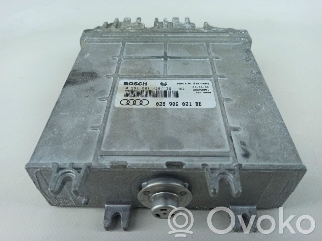 Engine control unit/module   028906021BD,0281001438,0281001439