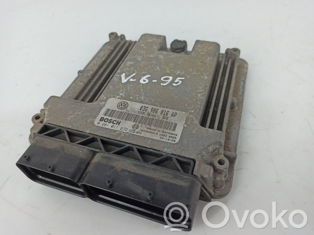 Volkswagen Golf V Unitate/modul de control motor 