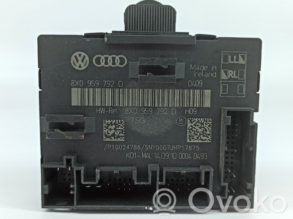 Engine control unit/module   8X0959792D,P10024786