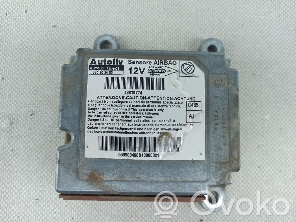 Fiat Doblo Airbag control unit/module 