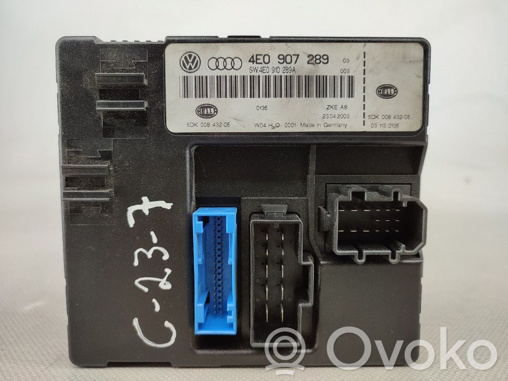 Module confort   4E0907289,4E0910289A