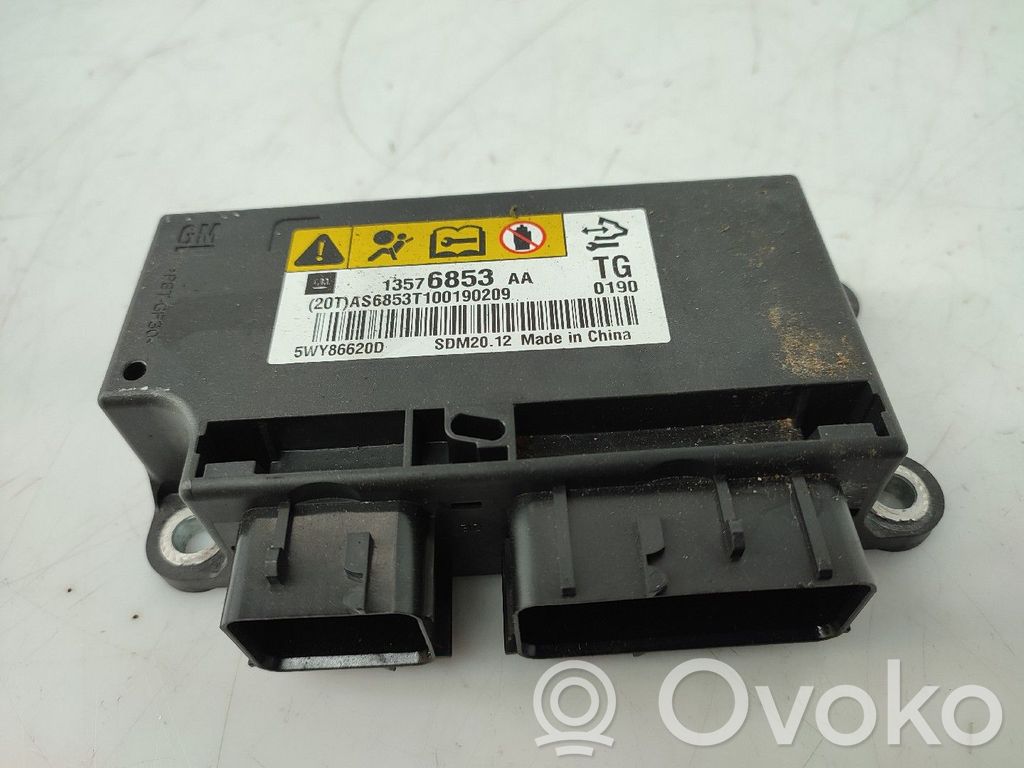 Airbag control unit/module   13576853AA