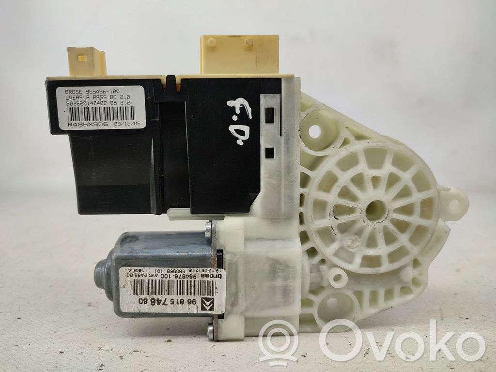 Citroen C4 I Silnik regulatora szyby drzwi przednich 