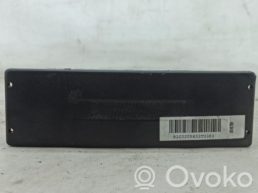 Panel / Radioodtwarzacz CD/DVD/GPS   8200205833C