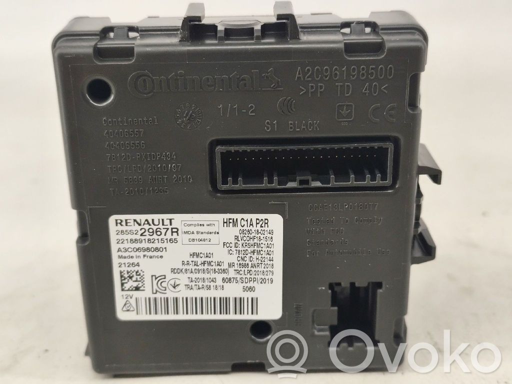Engine control unit/module   285S22967R,A2C96198500,A3C06980801