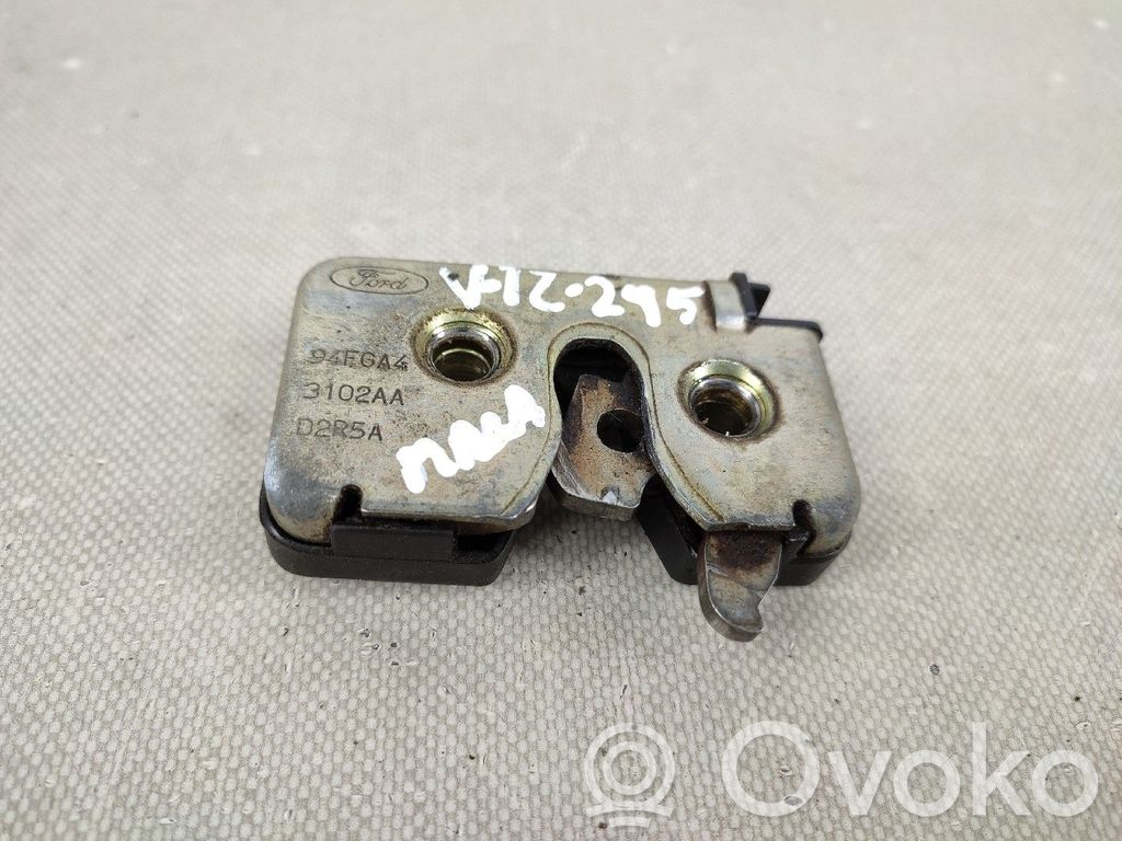 Ford Fiesta Tailgate exterior lock 