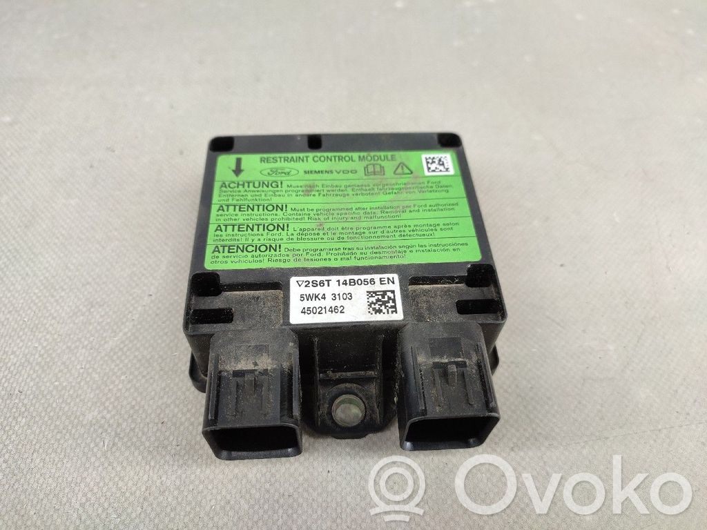 Unidad de control/módulo del Airbag   2S6T14B056EN,5WK43103