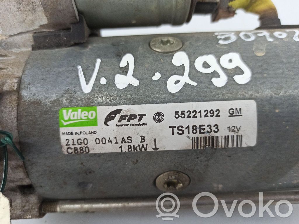 Opel Corsa D Käynnistysmoottori 