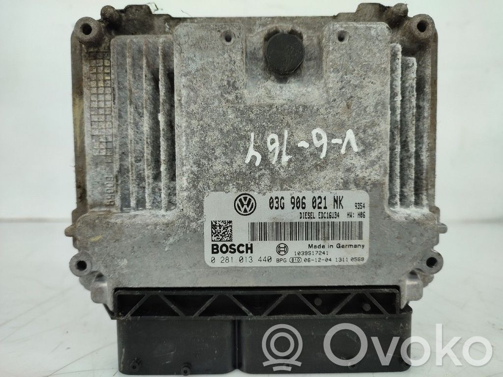 Centralina/modulo del motore   03G906021NK,0281013440