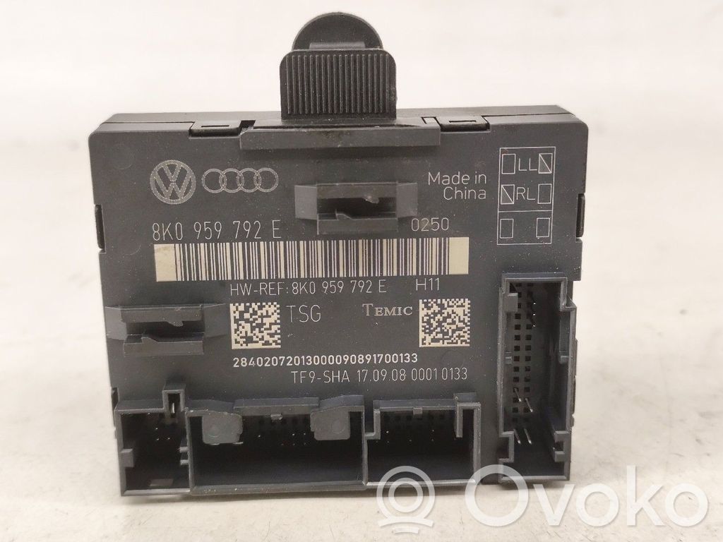Audi RS4 B8 Centralina/modulo portiere 