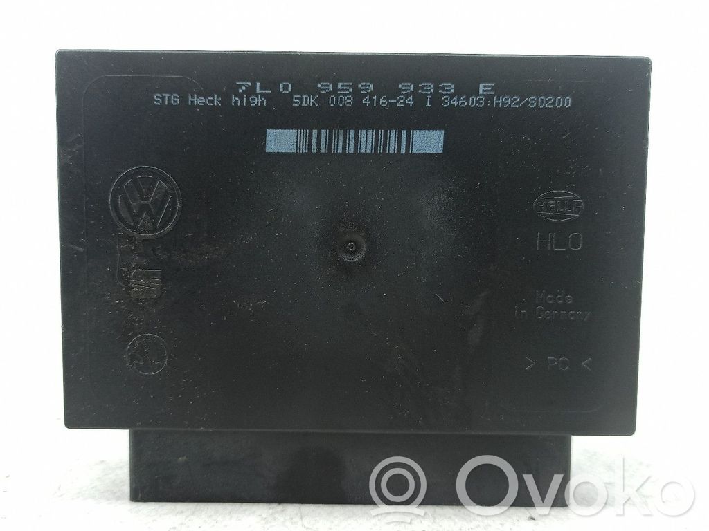 Módulo de confort/conveniencia   7L0959933E,5DK00841624