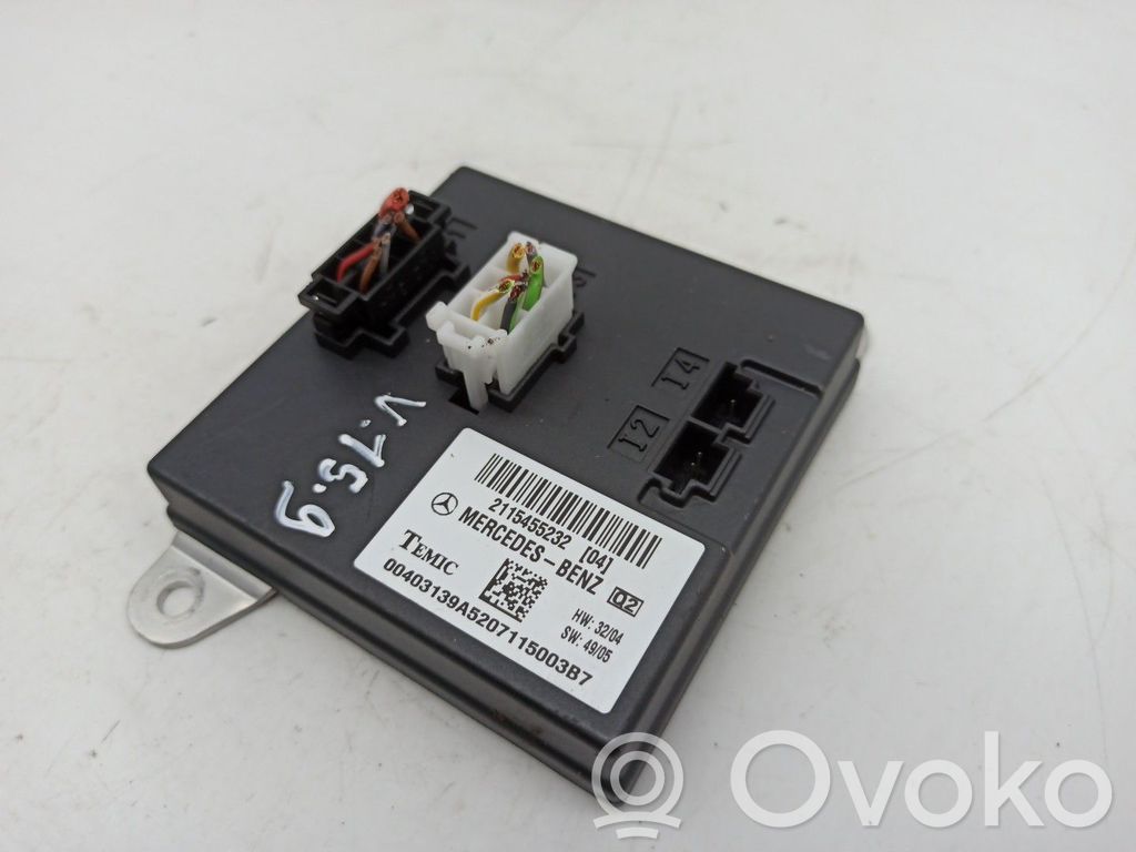 Mercedes-Benz CLS C219 Sterownik / Moduł ECU 