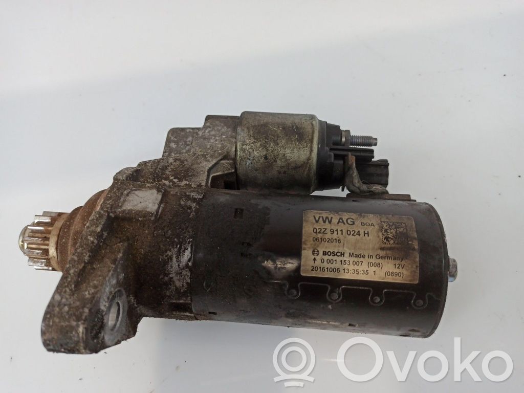 Motor de arranque   02Z911024H,0001153007,0001153008